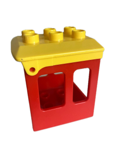 Lego® Duplo® kabina k vlaku červenožlutá